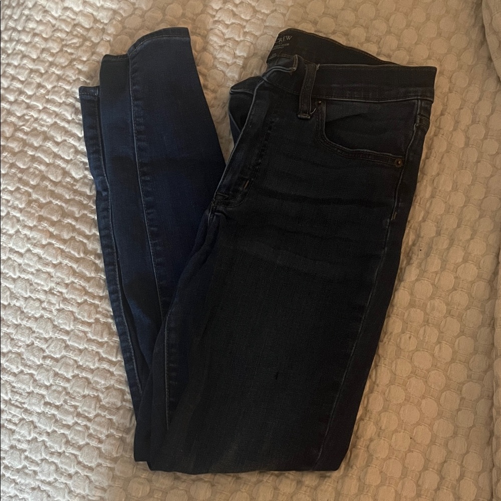 J. Crew Women's Dark Blue Skinny Jeans
